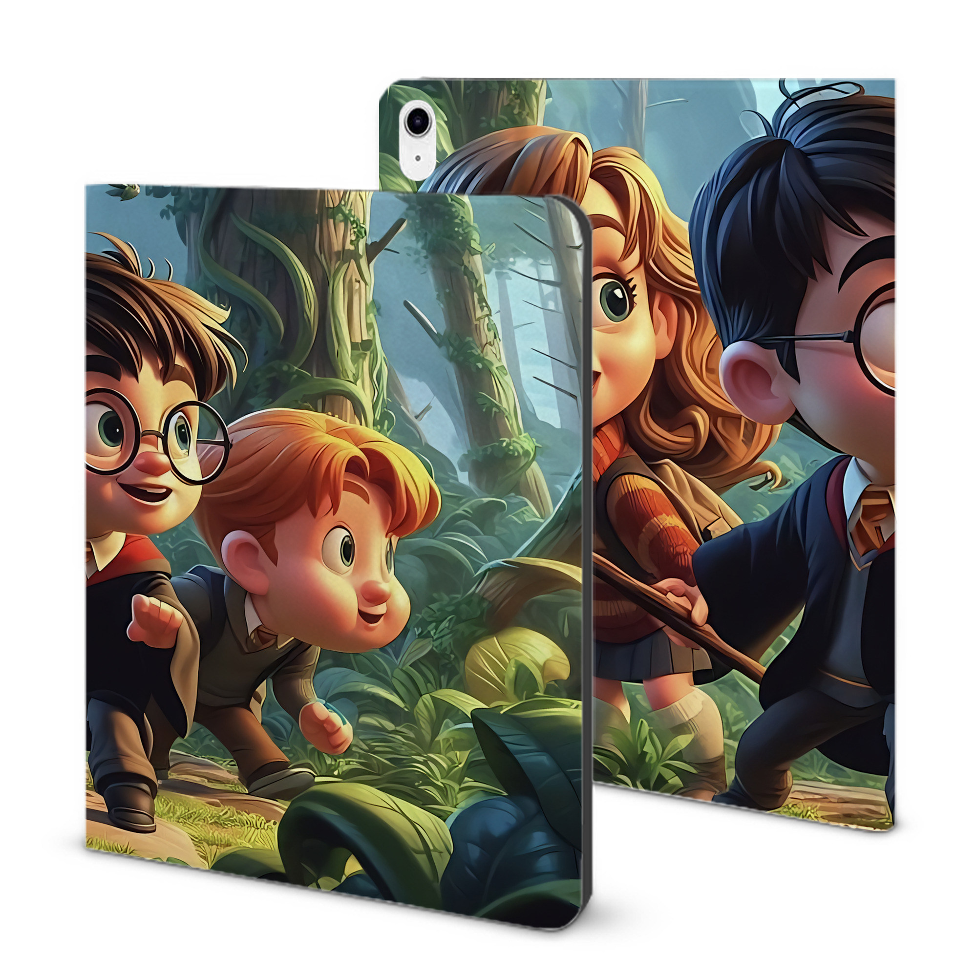 （画像用） Harry Potter ハリー・ポッターシリーズ IPad ケース ブック型 PUレザー TPU 耐衝撃 軽量 薄型 ペン収納なし 全面保護 IPad 各モデル対応